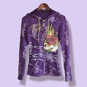 🛑SOLD🛑 Beautiful Christian Audigier Hoodie